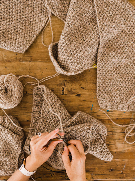 Dane Cardigan ~ Handspun and Handknit